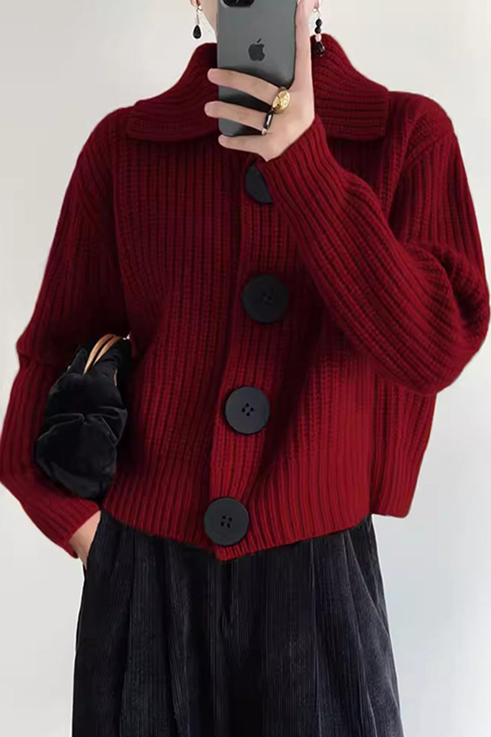 Hannelore | Schicker und entspannter Winterpullover